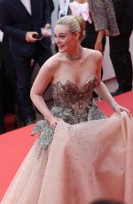 ELLE FANNING at 76th Annual Cannes Film Festival Opening Ceremony 05/16/2023