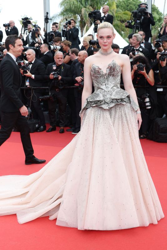 ELLE FANNING at 76th Annual Cannes Film Festival Opening Ceremony 05/16/2023