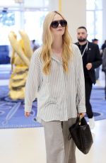 ELLE FANNING at Hotel Martinez in Cannes 05/17/2023
