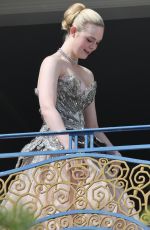 ELLE FANNING at Martinez Hotel at 76th Annual Cannes Film Festival 05/16/2023