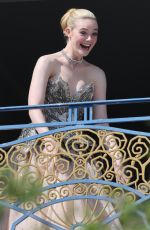 ELLE FANNING at Martinez Hotel at 76th Annual Cannes Film Festival 05/16/2023