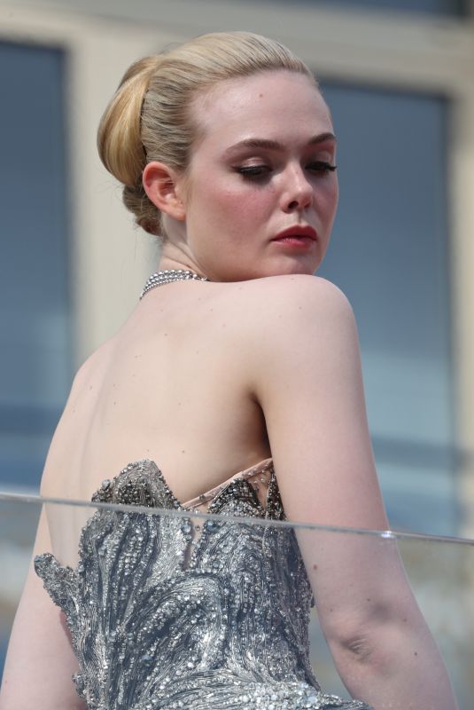 ELLE FANNING at Martinez Hotel at 76th Annual Cannes Film Festival 05/16/2023