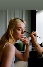 ELLE FANNING - Met Gala Preparation, May 2023
