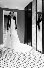 ELLE FANNING - Met Gala Preparation, May 2023