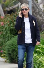 ELLEN DEGENERES Out for Lunch in Santa Barbara 05/19/2023