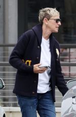 ELLEN DEGENERES Out for Lunch in Santa Barbara 05/19/2023