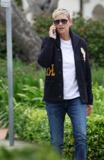 ELLEN DEGENERES Out for Lunch in Santa Barbara 05/19/2023
