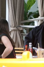 ELLIE MACDOWALL and Lewis Capaldi at Dialog Cafe in West Hollywood 05/04/2023