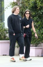 ELLIE MACDOWALL and Lewis Capaldi at Dialog Cafe in West Hollywood 05/04/2023