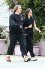 ELLIE MACDOWALL and Lewis Capaldi at Dialog Cafe in West Hollywood 05/04/2023