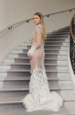 EMILI BARTOECK Leaves Hotel Martinez in Cannes 05/27/2023