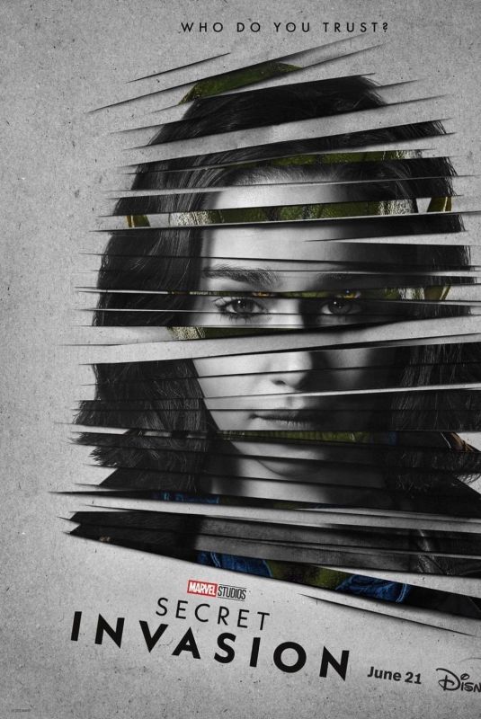 EMILIA CLARKE - Secret Invasion Poster 2023