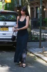 EMILY RATAJKOWSKI in a Black Long Dress Out in New York 05/18/2023