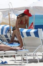 EMILY RATAJKOWSKI in Bikini at a Beach in Miami 05/08/2023