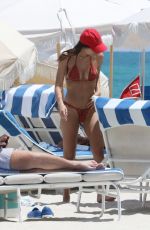 EMILY RATAJKOWSKI in Bikini at a Beach in Miami 05/08/2023