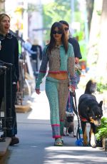 EMILY RATAJKOWSKI Out with Her Dog Colombo in New York 05/26/2023