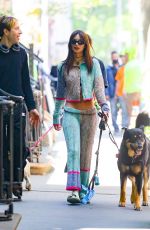 EMILY RATAJKOWSKI Out with Her Dog Colombo in New York 05/26/2023