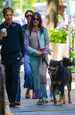 EMILY RATAJKOWSKI Out with Her Dog Colombo in New York 05/26/2023