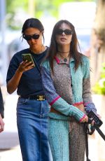 EMILY RATAJKOWSKI Out with Her Dog in New York 05/26/2023