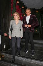 EMMA KROKDAL and Dolph Lundgren Out for Dinner at Catch Steak in West Hollywood 05/19/2023