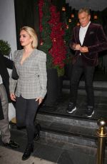 EMMA KROKDAL and Dolph Lundgren Out for Dinner at Catch Steak in West Hollywood 05/19/2023
