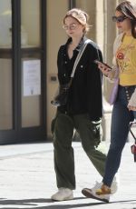 EMMA MYERS Out with a Friend in Florence 05/05/2023