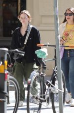 EMMA MYERS Out with a Friend in Florence 05/05/2023