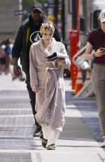 EMMA ROBERTS on the Set of Her New Movie Second Wife in New York 05/26/2023
