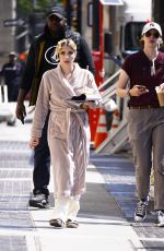 EMMA ROBERTS on the Set of Her New Movie Second Wife in New York 05/26/2023