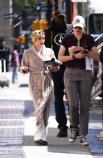 EMMA ROBERTS on the Set of Her New Movie Second Wife in New York 05/26/2023