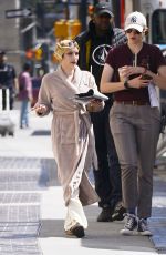 EMMA ROBERTS on the Set of Her New Movie Second Wife in New York 05/26/2023