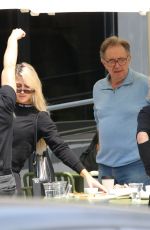 EMMA SLATER and Sasha Farber Out for Lunch at Erewhon Market in Los Angeles 05/21/2023