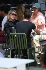 EMMA SLATER and Sasha Farber Out for Lunch at Erewhon Market in Los Angeles 05/21/2023