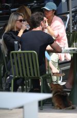 EMMA SLATER and Sasha Farber Out for Lunch at Erewhon Market in Los Angeles 05/21/2023