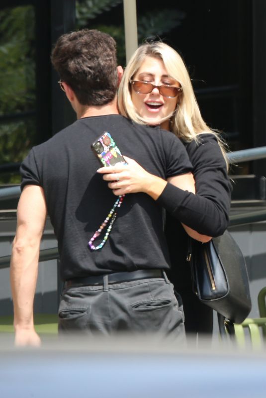EMMA SLATER and Sasha Farber Out for Lunch at Erewhon Market in Los Angeles 05/21/2023