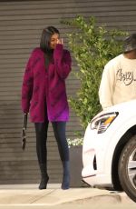 ENIKO PARRISH Leaves Bird Streets Club in West Hollywood 05/05/2023