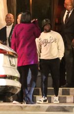 ENIKO PARRISH Leaves Bird Streets Club in West Hollywood 05/05/2023