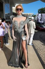 ENNA ERMAKOVA Leaves Martinez Hotel in Cannes 05/26/2023