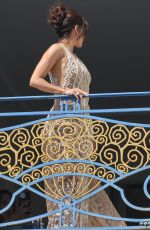 EVA LONGORIA at a Photshoot at Martinez Hotel in Cannes 05/26/2023