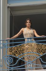 EVA LONGORIA at Balcony at Hotel Martinez in Cannes 05/26/2023