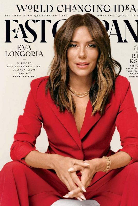 EVA LONGORIA in Fast Company, Spring 2023
