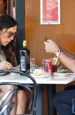 FAMKE JANSSEN Out for Lunch with a Friend in New York 05/25/2023