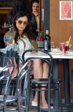 FAMKE JANSSEN Out for Lunch with a Friend in New York 05/25/2023