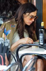 FAMKE JANSSEN Out for Lunch with a Friend in New York 05/25/2023