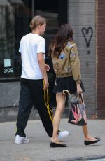 FAMKE JANSSEN Out with a Friend in New York 05/30/2023