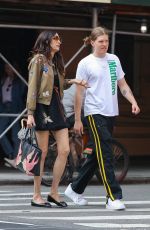 FAMKE JANSSEN Out with a Friend in New York 05/30/2023