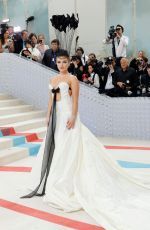 FLORENCE PUGH at 2023 Met Gala Celebrating Karl Lagerfeld: A Line of Beauty in New York 05/01/2023