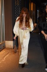 FLORENCE WELCH Arrives at Electric Lady Studio Party in New York 05/15/2023