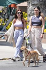 FRANCIA RAISA Out with Her Dog in Studio City 04/30/2023