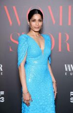 FREIDA PINTO at Red Sea International Film Festival’s Women’s Stories Gala with Vanity Fair Europe in Cap D’antibes 05/18/2023